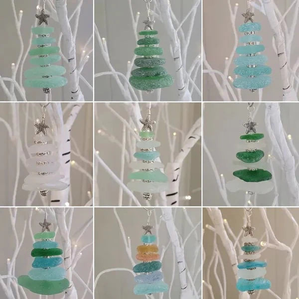 Pani | Sea Glass Christmas Tree Ornament