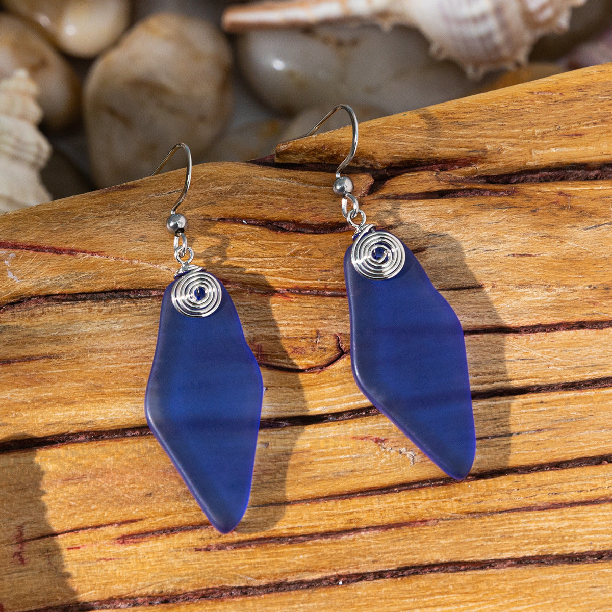 Colen | Sea Glass Earrings