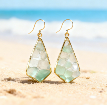 Dona | Shimmering Ocean Beauty Earrings