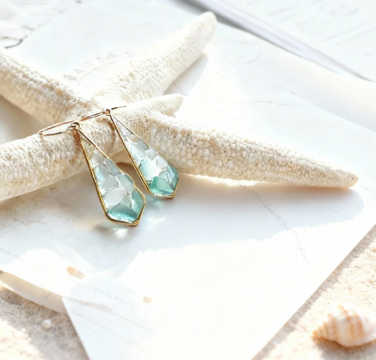 Dona | Shimmering Ocean Beauty Earrings