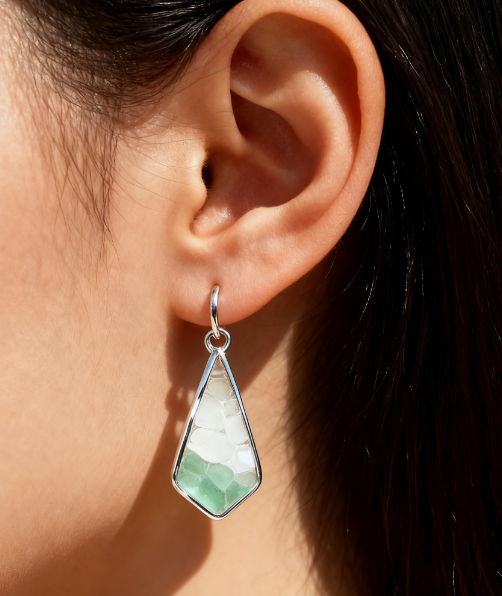 Dona | Shimmering Ocean Beauty Earrings