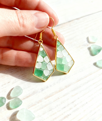 Dona | Shimmering Ocean Beauty Earrings