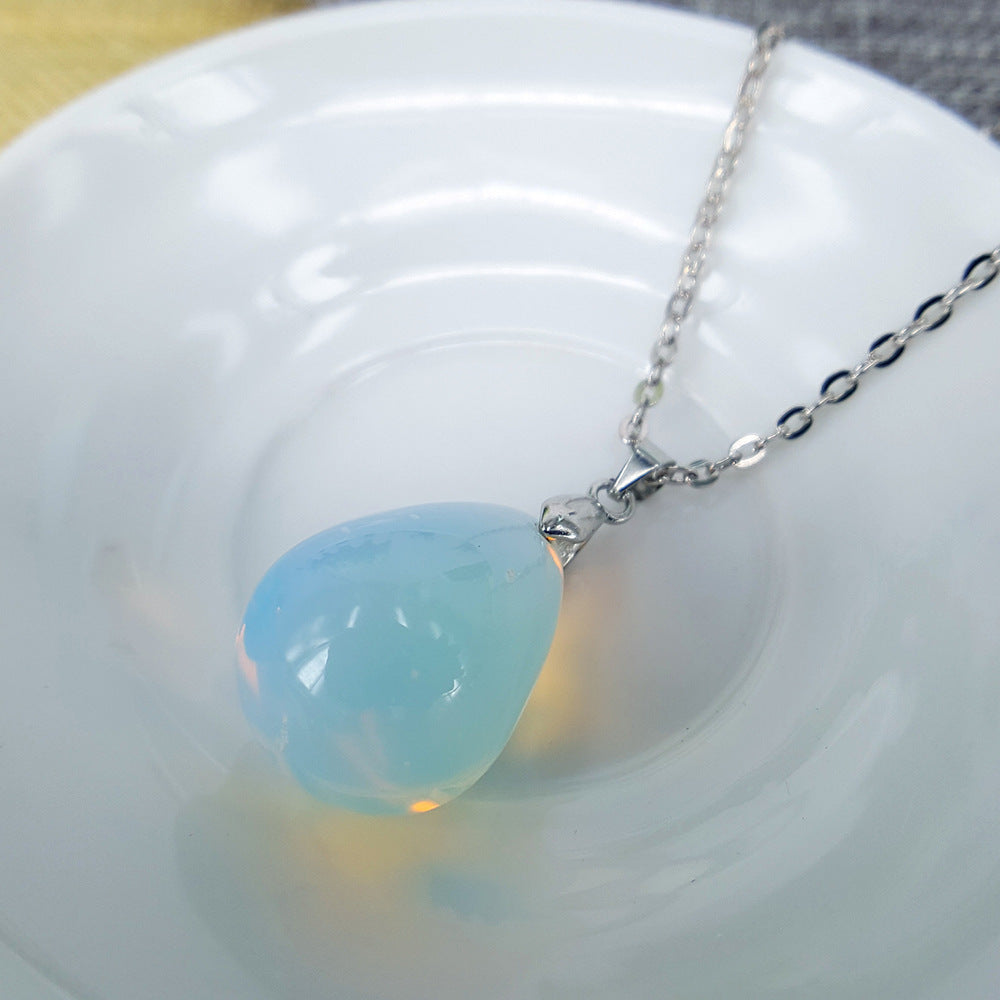 Charlotte | Frosted Seaglass Necklace