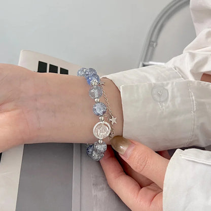 Catherine | Crystal Seaglass Bracelet