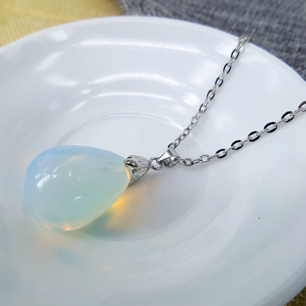 Charlotte | Frosted Seaglass Necklace