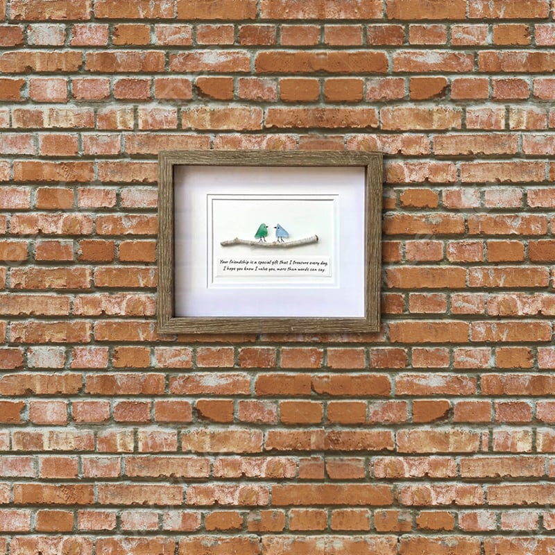 Dana | Sea Glass Art, Seaglass Birds, Friend Birthday Gift,Handmade