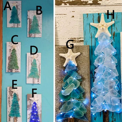 Elizabeth | DIY Sea Glass Christmas Tree