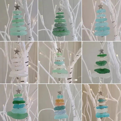 Pani | Sea Glass Christmas Tree Ornament