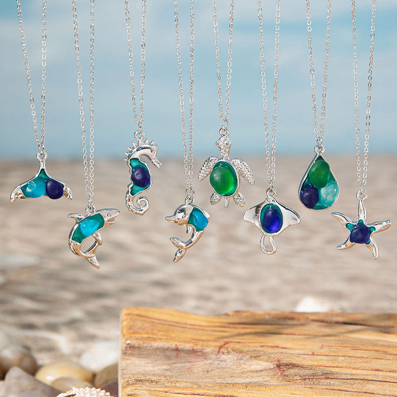 Eliza | Ocean Shaped Necklace