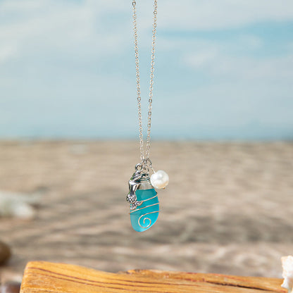 Vien | Sea Glass Necklaces