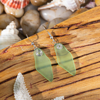 Colen | Sea Glass Earrings