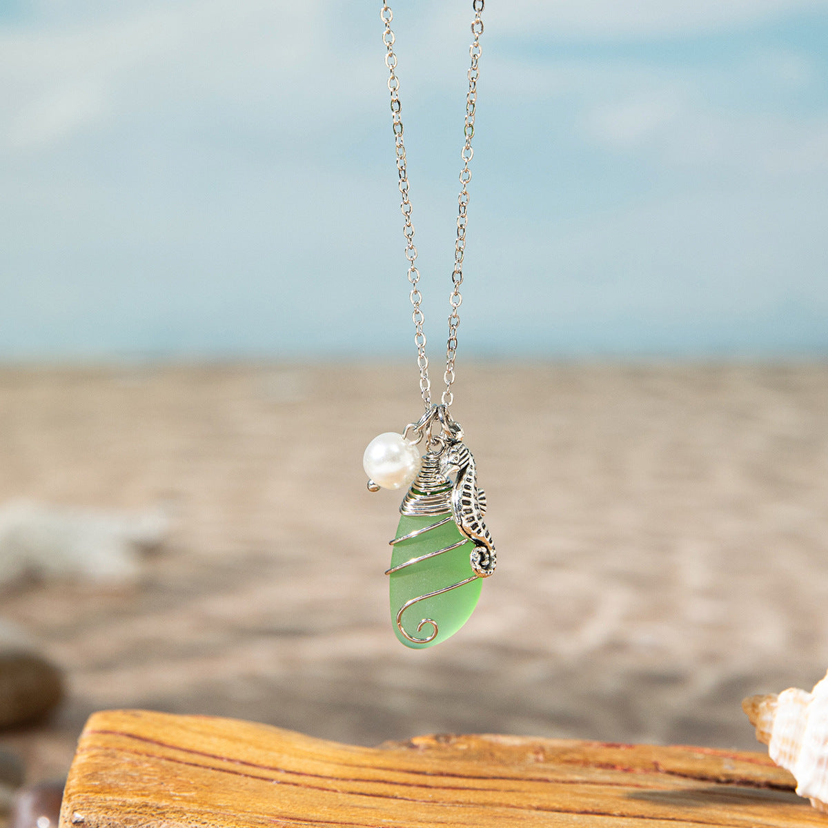 Vien | Sea Glass Necklaces