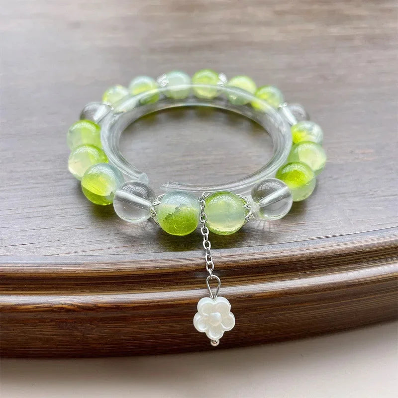 Catherine | Crystal Seaglass Bracelet