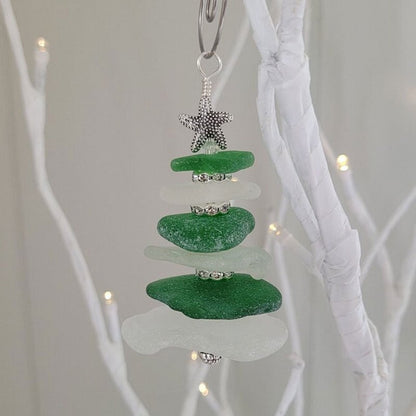 Pani | Sea Glass Christmas Tree Ornament
