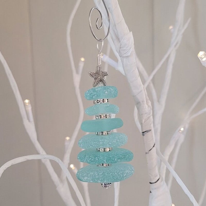 Pani | Sea Glass Christmas Tree Ornament