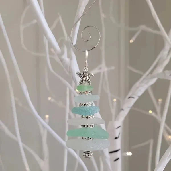 Pani | Sea Glass Christmas Tree Ornament