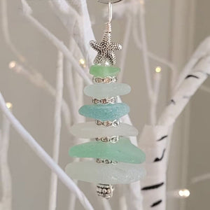 Pani | Sea Glass Christmas Tree Ornament