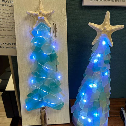 Elizabeth | DIY Sea Glass Christmas Tree