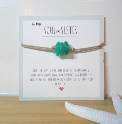 Tonet | Soul Sister Sea Glass Bracelet