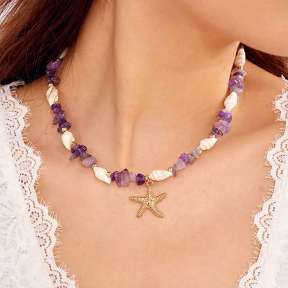 Lara | Sea Necklace Bracelet Set