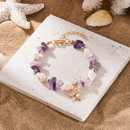 Lara | Sea Necklace Bracelet Set