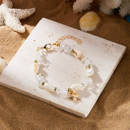 Lara | Sea Necklace Bracelet Set