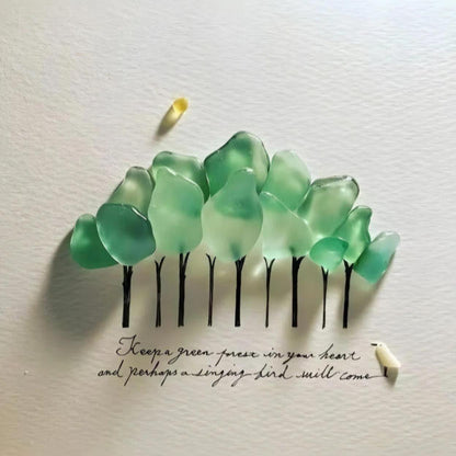 Gemmie | Sea Glass Forest And Bird Come From The Heart
